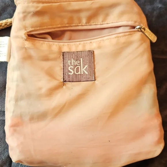 The Sak Janet Crochet Rainbow Crossbody, OS, Boho, Tomato Girl, Festival - Picture 6 of 11